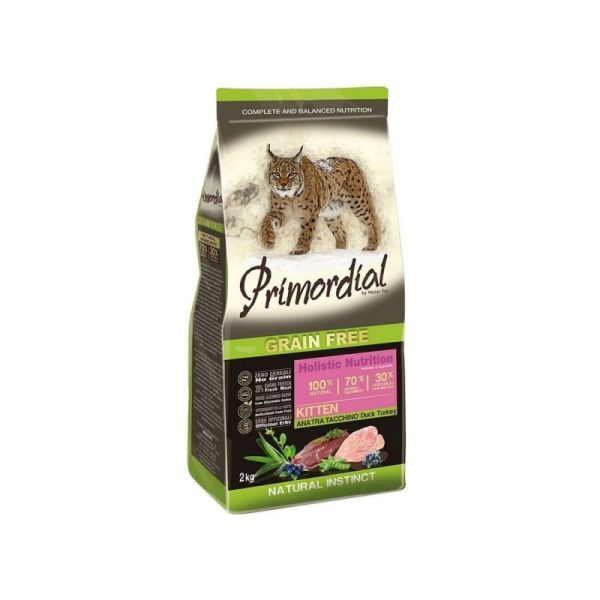 Croquettes pour chaton dinde et canard 2kg
