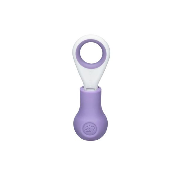 Coupe-ongles ergonomique avec base - Violet - 1m+