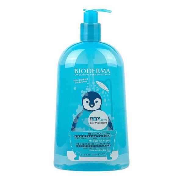 ABC Derm gel moussant nettoyant doux 1L