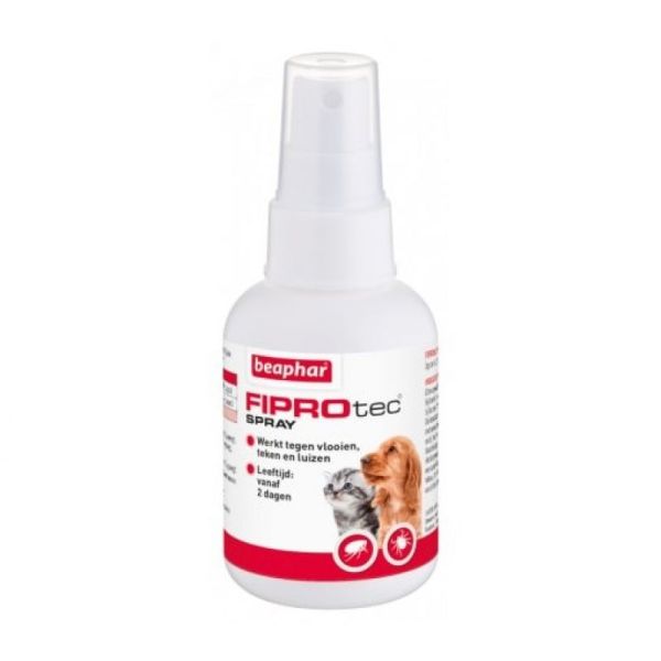 Beaphar Fiprotec Spray chien et chat, 100ml