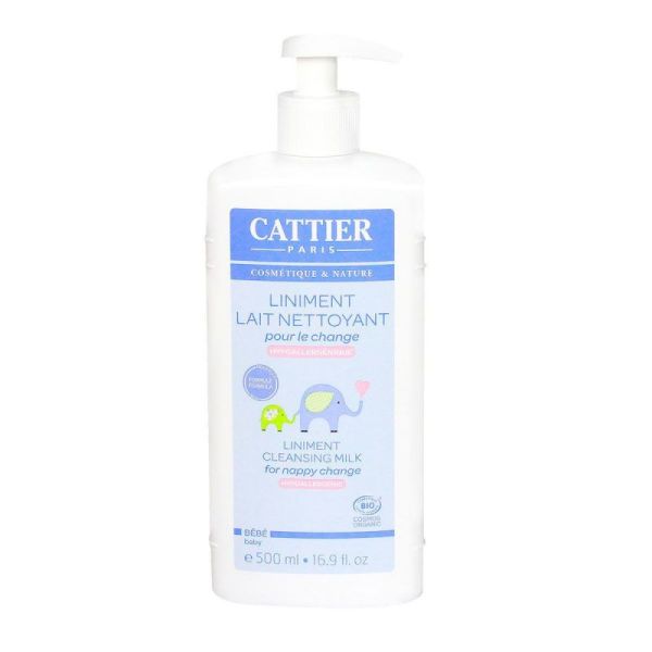 Bébé liniment lait nettoyant 500ml