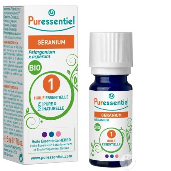 Géranium Bio Huile Essentielle 5ml