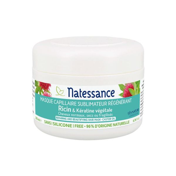 Natessance - Masque sublimateur régénérant huile de Ricin - 200ml