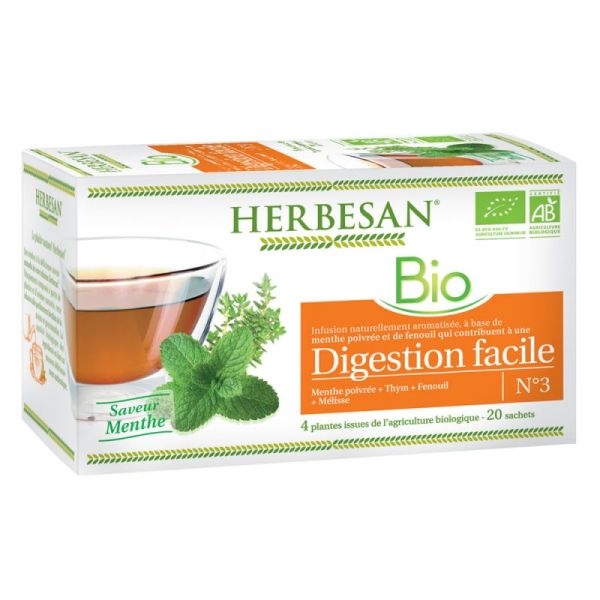 Herbesan Infusion Bio Digestion facile, 20 sachets