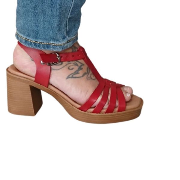 Chaussures EGLANTINNE ROSSO