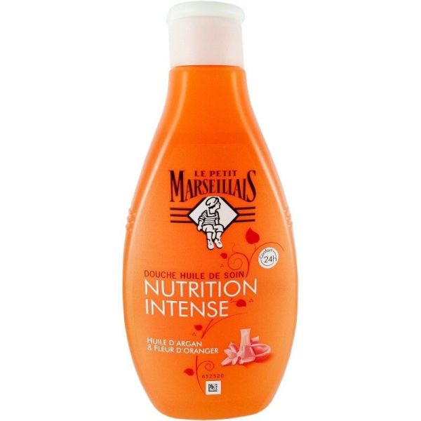 Gel douche Huile nourrissante Huile d'argan & oranger 250ml