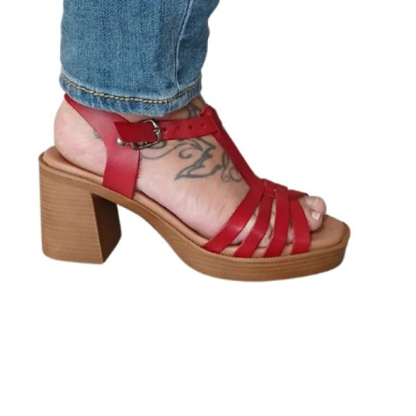 Chaussures EGLANTINNE ROSSO