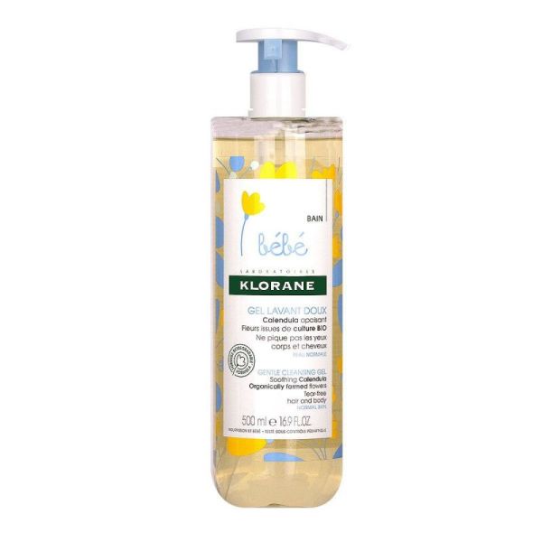 Gel lavant doux bébé 500ml