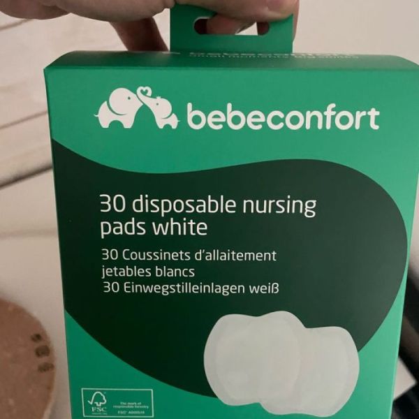 Coussinets d'allaitement jetables - 30 Blancs