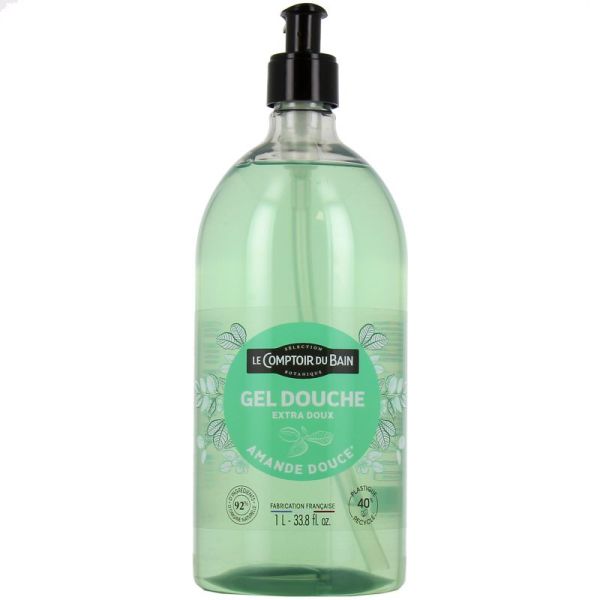 Gel douche extra doux amande douce 1L