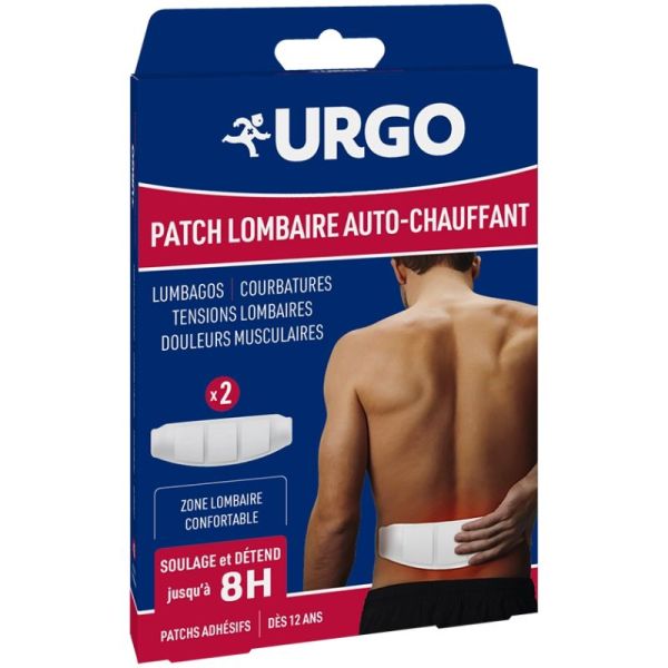 Patch lombaire auto-chauffant
