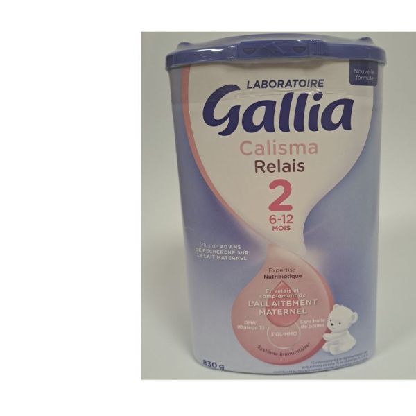 Gallia calisma relais lait en poudre 1er âge de 0 à 6 mois 830g