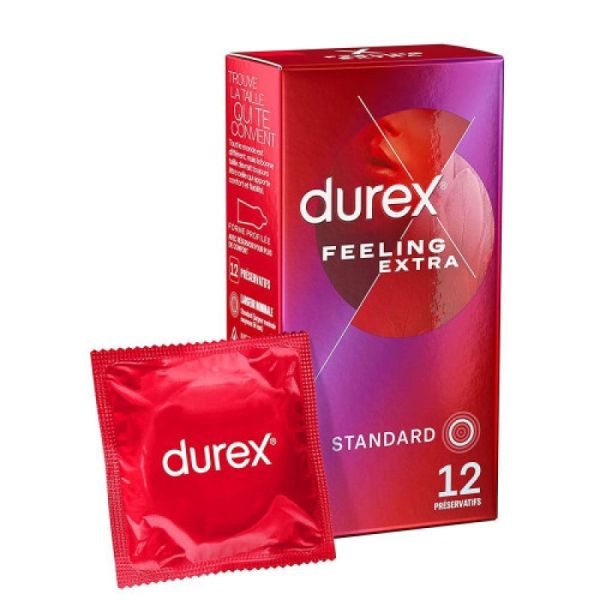 Feeling Extra Préservatifs extra Fins et extra lubrifies x12