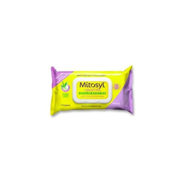 Lingettes nettoyantes et apaisantes , paquet de 72 lingettes
