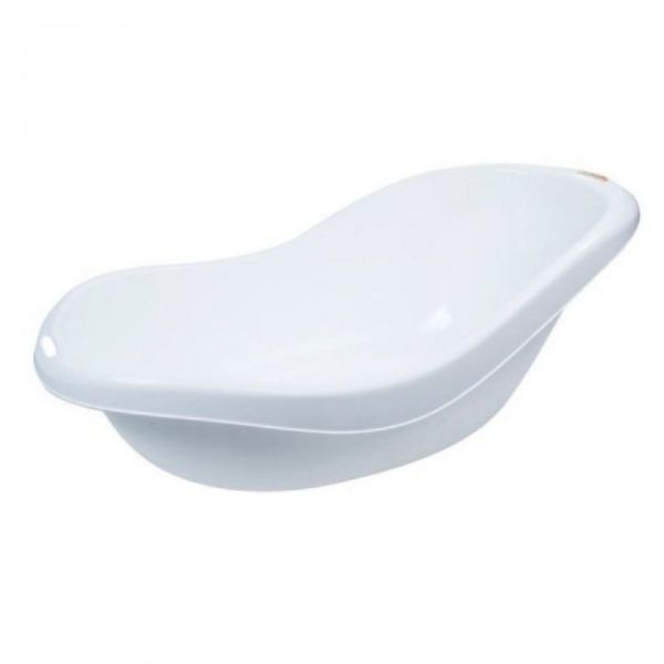 Baignoire  Ergonomique avec vidange ,coloris blanche