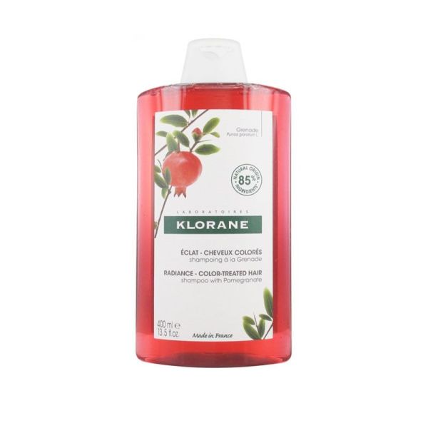 Klorane Shampoing Grenade pour cheveux colorés 400 ml