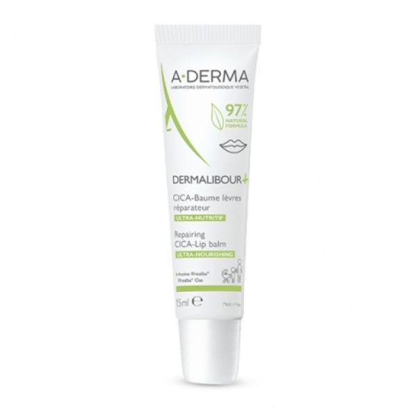 Dermalibour+ CICA-Baume Lèvres Réparateur 15ml