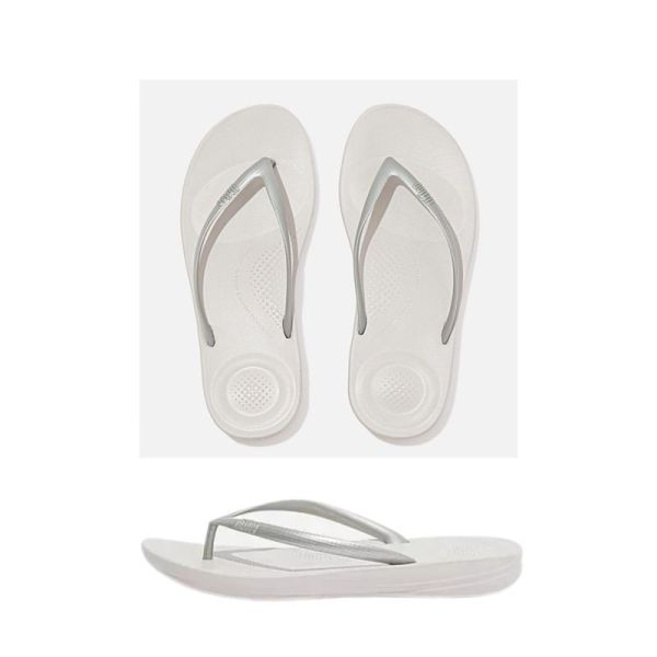 IqushionTongs Ergonomiques coloris Argent