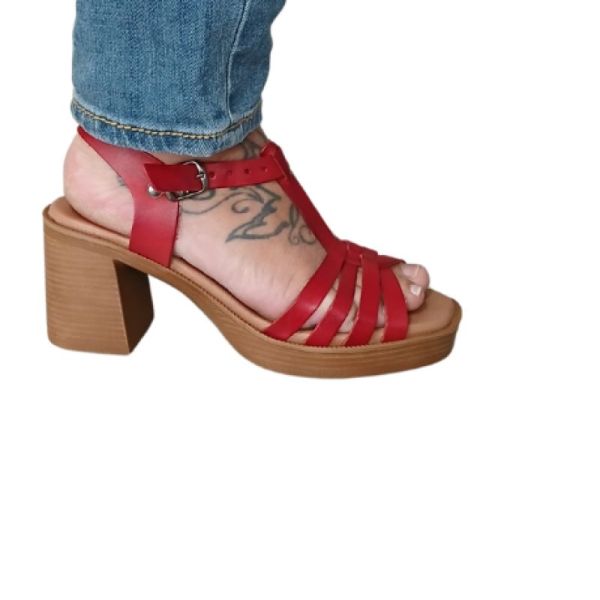 Chaussures EGLANTINNE ROSSO