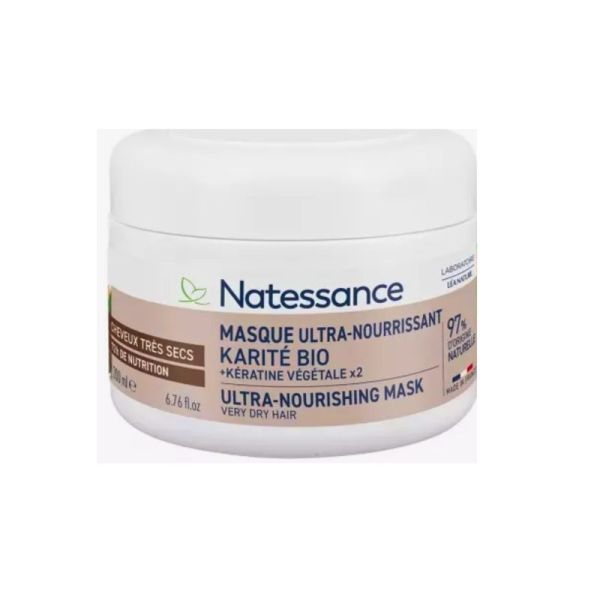 Natessance - Masque ultra nourrissant - Karite bio 200ml