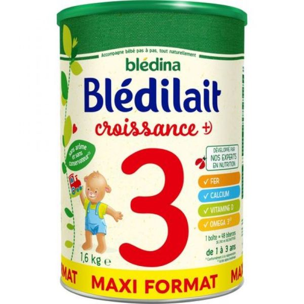 Bledilait 3 vanille 4x500 ml - Tous les produits laits de