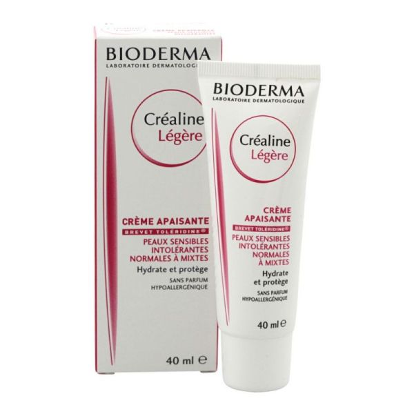 Créaline légère crème apaisante peau sensible 40ml