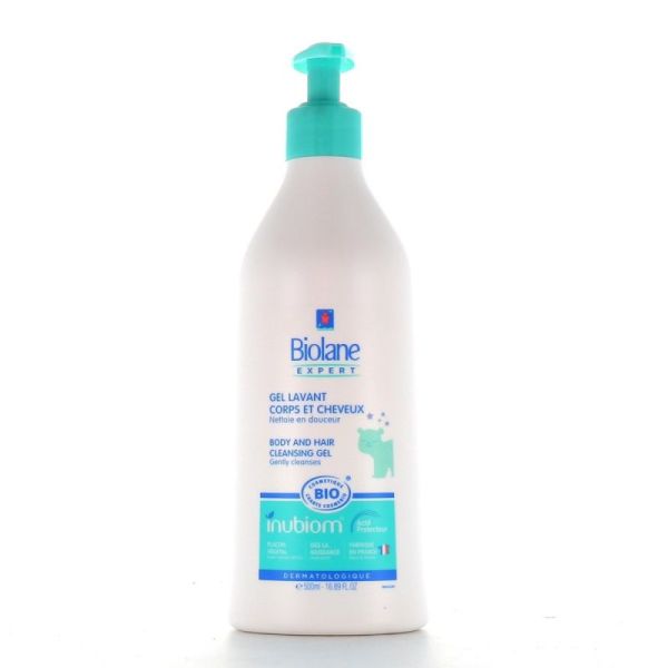 Gel Lavant Corps & Cheveux Biolane Expert Bio 500ml