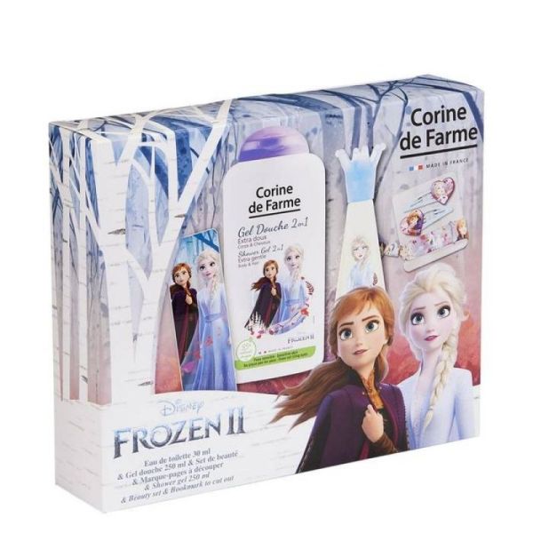 Coffret Reine des neiges Eau de toilette 30ml + Gel douche 250 ml + Accessoires