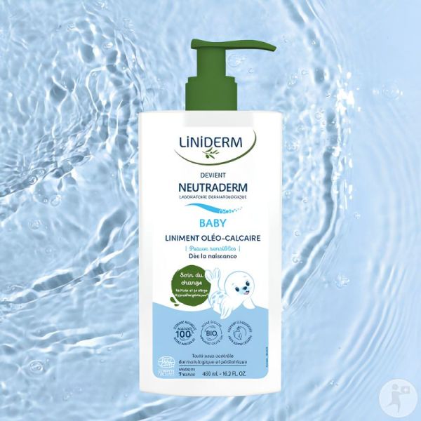 Liniment oléo-calcaire à l’huile d’olive BIO  1L