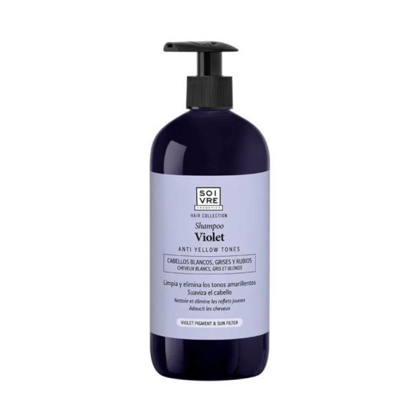 Soivre - Shampoo violet - Anti-reflets jaunes -500ml
