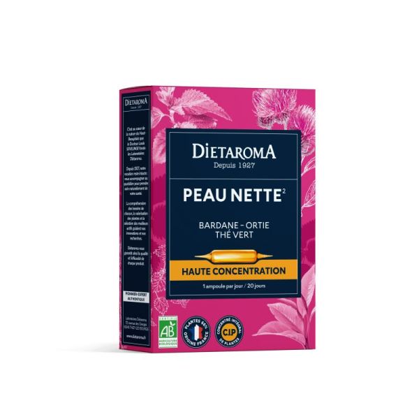 Peau nette - Ampoules 20x10ml