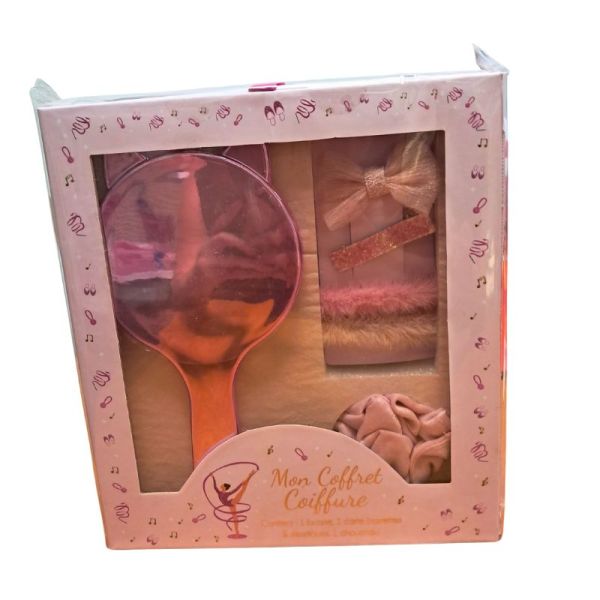 Mon Coffret Coiffure Rose Chat