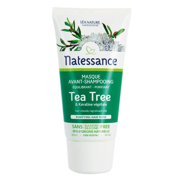 Masque avant-shampooing équilibrant purifiant Tea Tree - 150ml