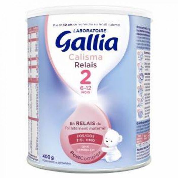 Lait GALLIA CALISMA RELAIS 2 ,                           400gr