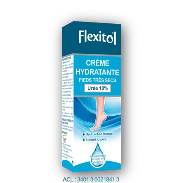 Crème Hydratante Urée pour les pieds 10% Tube 85g