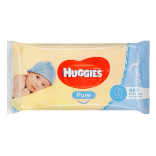 Lingettes bébé Pure HUGGIES sur Cap Vital Réunion 974