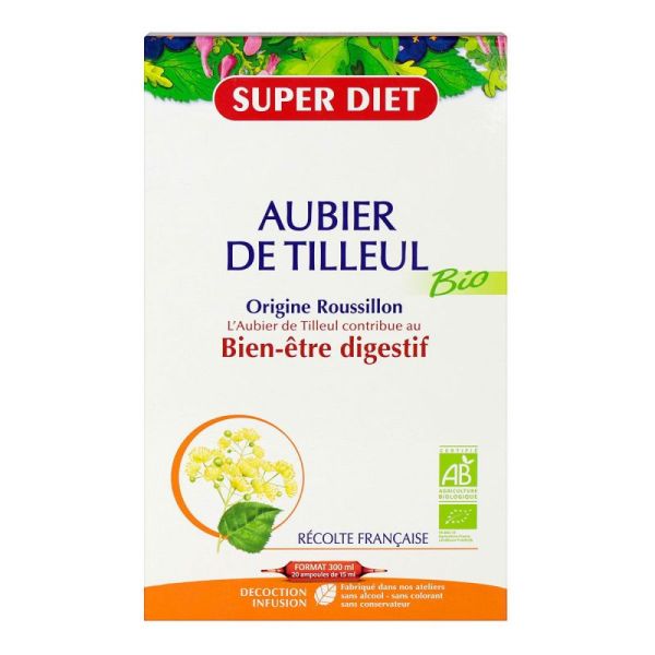 Aubier de tilleul bio 20x15ml