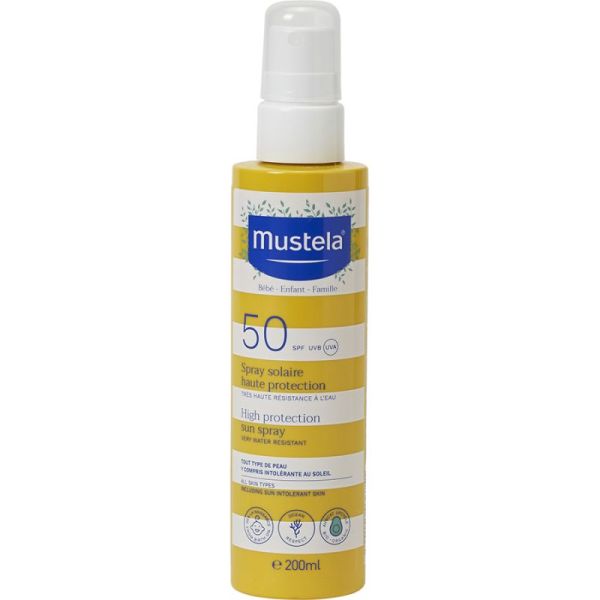 Spray solaire haute protection SPF 50 , 200ml