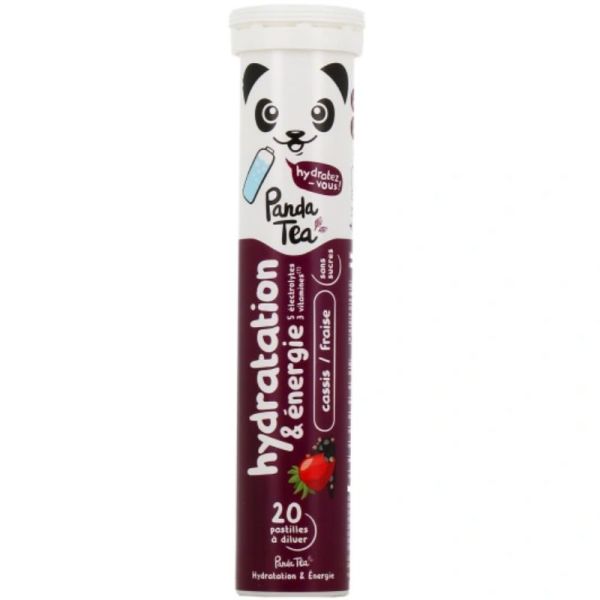 Pastilles Hydratation & Énergie - Cassis/fraise