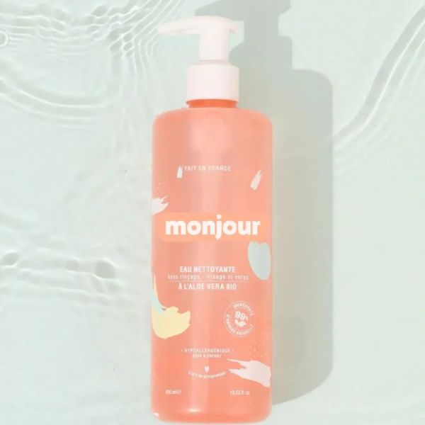 Eau nettoyante sans rinçage - Visage et Corps - 400ml