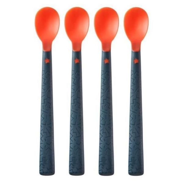 Lot de 4 cuillères de sevrage souples 4 mois+