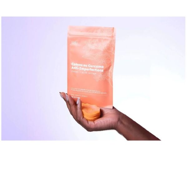Séfia Cotons Curcuma Anti-imperfections- 30 Cotons